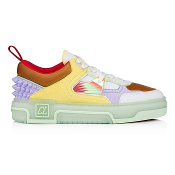 Christian Louboutin Sneakers – Calf Leather And Suede – Studio Green