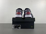 Air Jordan 1 Low SE White Fire Red Black Matte Silver HF3148-106 - 5