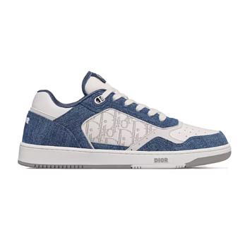 Dior B27 Low White Blue Denim 3SN272ZAC_H580
