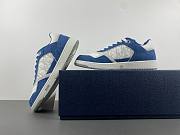 Dior B27 Low White Blue Denim 3SN272ZAC_H580 - 3