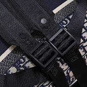 DiorTravel Backpack Blue Dior Oblique Jacquard 34 x 42 x 15 cm - 2