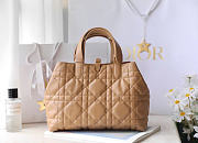 Dior Medium Tan Macrocannage Calfskin 28.5 x 21.5 x 17 cm - 4