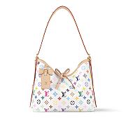 Louis Vuitton x Takashi Murakami CarryAll PM White Multicolored 24 x 12 x 29 cm - 1