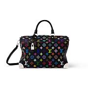 Louis Vuitton x Takashi Murakami Speedy Soft 30 Black Multicolored 21 x 17 x 30 cm - 1