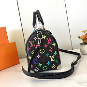 Louis Vuitton x Takashi Murakami Speedy Soft 30 Black Multicolored 21 x 17 x 30 cm - 2