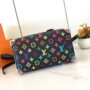 Louis Vuitton x Takashi Murakami Speedy Soft 30 Black Multicolored 21 x 17 x 30 cm - 4
