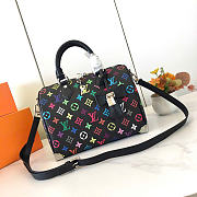 Louis Vuitton x Takashi Murakami Speedy Soft 30 Black Multicolored 21 x 17 x 30 cm - 3
