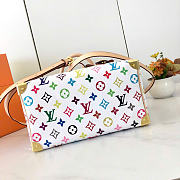 Louis Vuitton x Takashi Murakami Speedy Bandouliere 25 White Multicolored 19 x 15 x 25 cm - 2