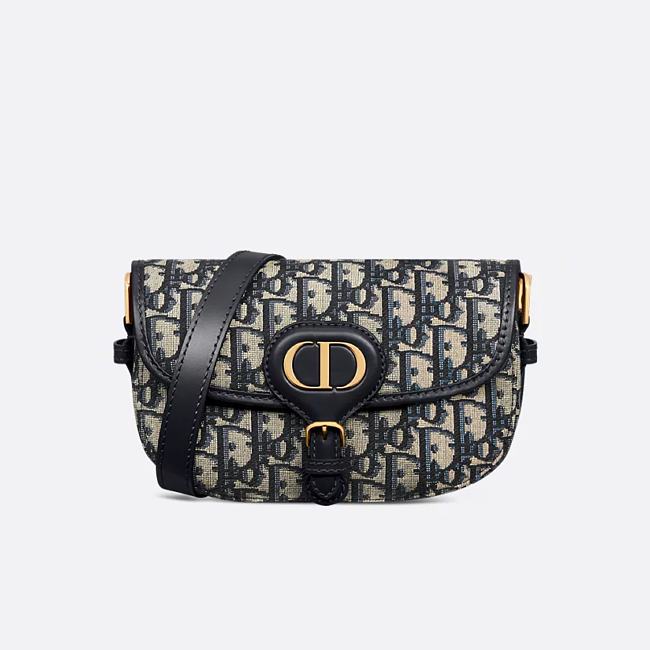 Dior Bobby East-West Bag Blue Dior Oblique Jacquard 21 x 12 x 5.1 cm - 1
