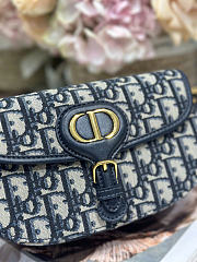 Dior Bobby East-West Bag Blue Dior Oblique Jacquard 21 x 12 x 5.1 cm - 6