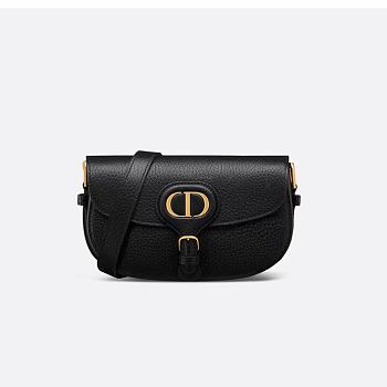 Dior Bobby East-West Bag Black Grained Calfskin 21 x 12 x 5.1 cm