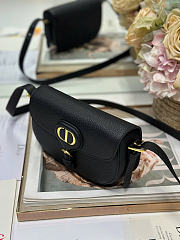 Dior Bobby East-West Bag Black Grained Calfskin 21 x 12 x 5.1 cm - 4