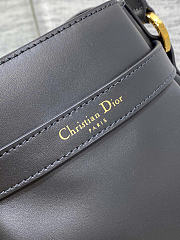 Medium C'est Dior Bag Black CD-Embossed Calfskin 24 x 25.5 x 10 cm - 2