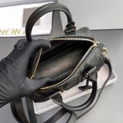 Dior Groove 20 Bag Black Macrocannage Calfskin 20.5 x 13.5 x 12 cm - 2