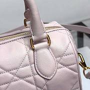 Dior Groove 20 Bag Pale Pink Macrocannage Calfskin 20.5 x 13.5 x 12 cm - 2