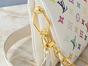 Louis Vuitton x Takashi Murakami Coussin PM White Multicolored 20 x 12 x 26 cm - 6