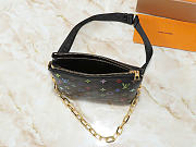 Louis Vuitton x Takashi Murakami Coussin BB Black Multicolored 16 x 7 x 21 cm - 4