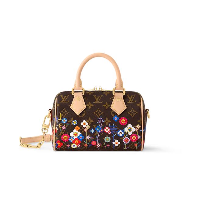 Louis Vuitton x Takashi Murakami Speedy Bandouliere 20 Monogram 13.5 x 12 x 20.5 cm - 1
