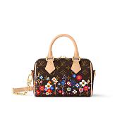 Louis Vuitton x Takashi Murakami Speedy Bandouliere 20 Monogram 13.5 x 12 x 20.5 cm - 1