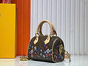 Louis Vuitton x Takashi Murakami Speedy Bandouliere 20 Monogram 13.5 x 12 x 20.5 cm - 6