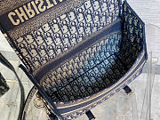 Medium Diorcamp Bag - Blue Dior Oblique Embroidery 29 x 22 x 12 cm - 3