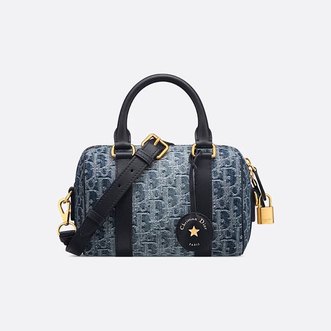 Dior Groove 20 Bag Blue Denim Dior Oblique Jacquard 20.5 x 13.5 x 12 cm - 1