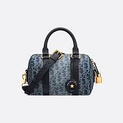 Dior Groove 20 Bag Blue Denim Dior Oblique Jacquard 20.5 x 13.5 x 12 cm - 1