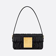 Miss Dior Flap Bag Black Quilted Miss Dior Allover Calfskin 22 x 11 x 6 cm - 1