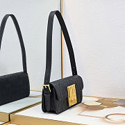 Miss Dior Flap Bag Black Quilted Miss Dior Allover Calfskin 22 x 11 x 6 cm - 5