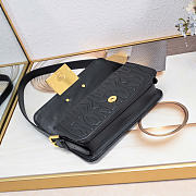 Miss Dior Flap Bag Black Quilted Miss Dior Allover Calfskin 22 x 11 x 6 cm - 4