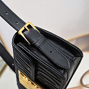 Miss Dior Flap Bag Black Quilted Miss Dior Allover Calfskin 22 x 11 x 6 cm - 2