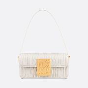 Miss Dior Flap Bag Latte Quilted Miss Dior Allover Calfskin 22 x 11 x 6 cm - 1