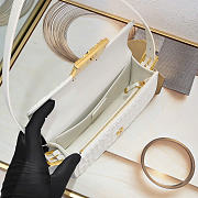 Miss Dior Flap Bag Latte Quilted Miss Dior Allover Calfskin 22 x 11 x 6 cm - 2