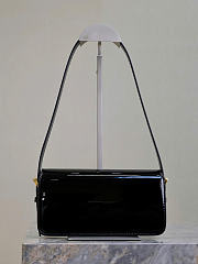 Miss Dior Flap Bag Black Patent Calfskin 22 x 11 x 6 cm - 6