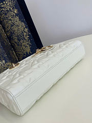 Medium Lady D-Joy Bag Latte Graphic Cannage Calfskin 26 x 13.5 x 5 cm - 2