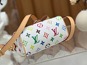 Louis Vuitton x Takashi Murakami Nano Speedy White Multicolored 10 x 7.5 x 16 cm - 2