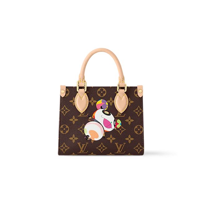 Louis Vuitton x Takashi Murakami OnTheGo BB Bag Monogram 15 x 8.5 x 18 cm - 1
