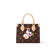 Louis Vuitton x Takashi Murakami OnTheGo BB Bag Monogram 15 x 8.5 x 18 cm - 1