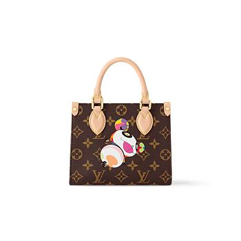 Louis Vuitton x Takashi Murakami OnTheGo BB Bag Monogram 15 x 8.5 x 18 cm