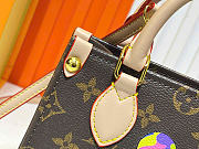 Louis Vuitton x Takashi Murakami OnTheGo BB Bag Monogram 15 x 8.5 x 18 cm - 2