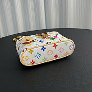 Louis Vuitton x Takashi Murakami Vanity Chain Pouch White Multicolored 11.5 x 6.5 x 19 cm - 5