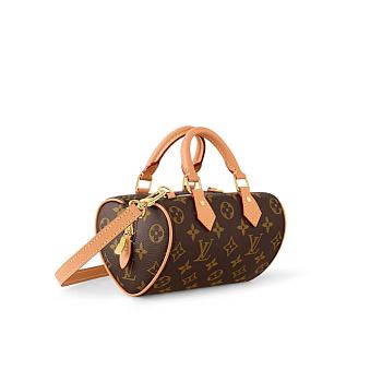Louis Vuitton Nano Speedy Dating Coated canvas 10.5 x 11.5 x 18 cm