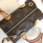Louis Vuitton Nano Speedy Dating Coated canvas 10.5 x 11.5 x 18 cm - 3