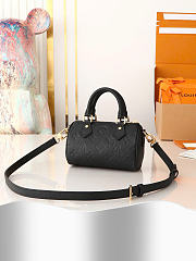 Louis Vuitton Speedy Nano Black 10 x 7.5 x 16 cm - 3