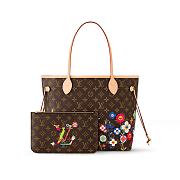 Louis Vuitton x Takashi Murakami Neverfull MM Superflat Monogram 28 x 14 x 31 cm - 1