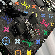 Louis Vuitton x Takashi Murakami OnTheGo East West Chain Black Multicolored 13 x 10 x 25 cm - 3
