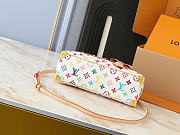 Louis Vuitton x Takashi Murakami Handbag East West White Multicolored 14 x 10 x 27 cm - 5