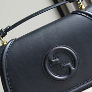 Gucci Blondie medium top handle bag - black color 32cm - 2