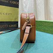 Gucci Blondie mini shoulder bag - Brown smooth leather 21cm - 3