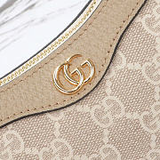 Gucci Ophidia mini bag - Beige and white GG Supreme canvas 19cm - 6